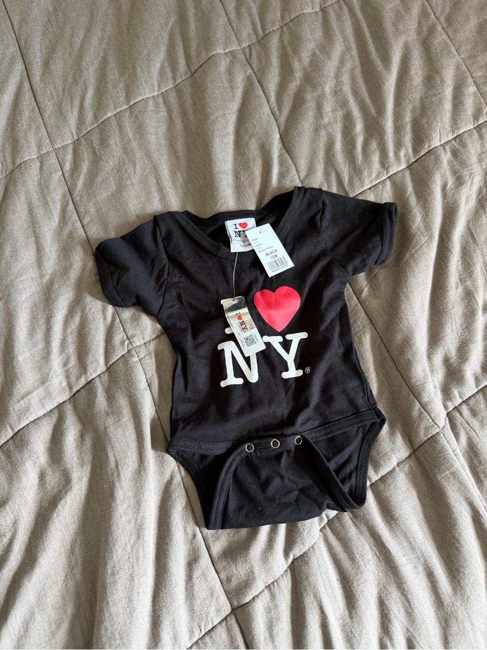 NY BABY ONESIE